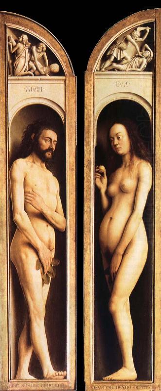 Jan Van Eyck Adam and Eva china oil painting image